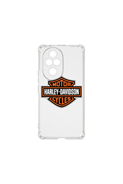 bestcase Αντικραδασμική θήκη πίσω για Honor 200 Pro, λογότυπο Harley-Davidson...