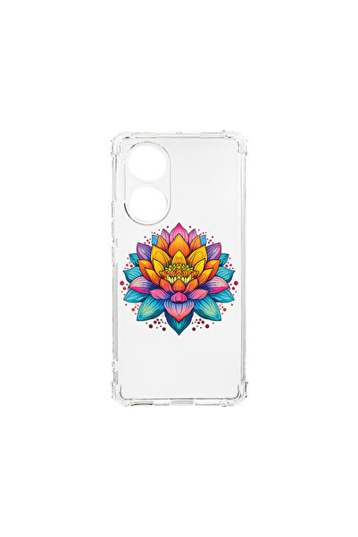 bestcase Carcasă spate antișoc pentru OPPO Reno 8T 4G, Dream Colors Flower, A...