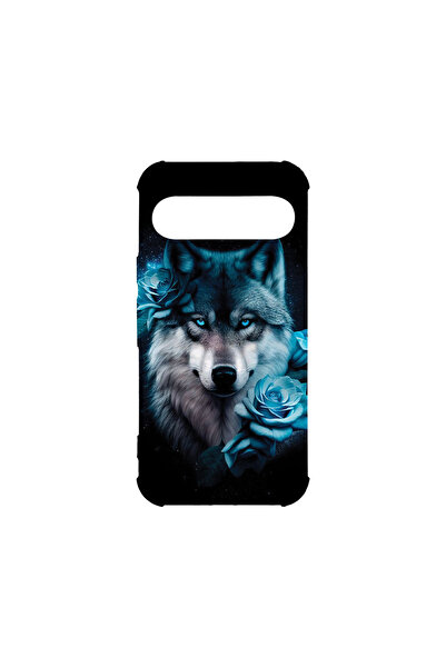 bestcase Carcasă spate antișoc pentru Google Pixel 9 Pro, Blue Wolf, AS 1105