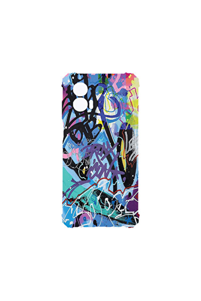 bestcase Carcasă spate antișoc pentru Motorola Edge 50 Fusion, Graffiti, AS 1184