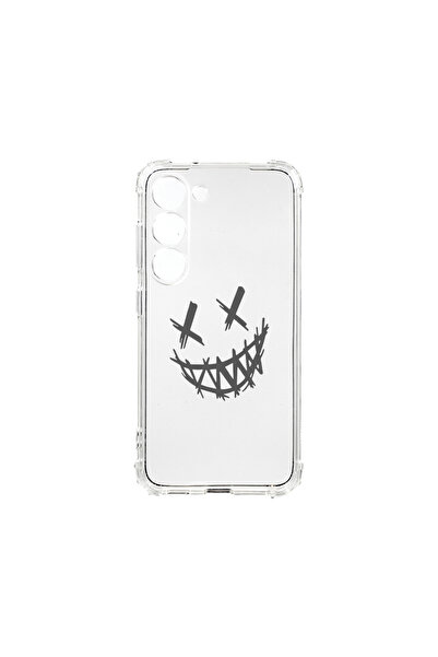 bestcase Carcasă spate antișoc pentru Samsung Galaxy S23 Plus, Zâmbește te ro...