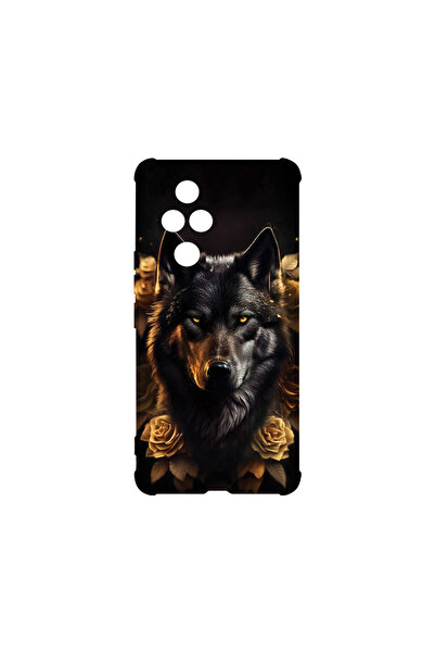 bestcase Carcasă spate antișoc pentru Honor 200 Pro, Golden Wolf, AS 1102