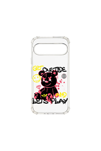 bestcase Carcasă spate antișoc pentru Google Pixel 9 Pro, Teddy Bear Lets Pla...