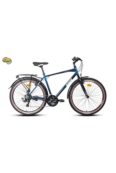 Carraro SPORTIVE 721 ERKEK ŞEHİR BİSİKLETİ 457H V 27.5 JANT 21 VİTES MAVİ MOR YEŞİL BUKALEMUN TURKUA