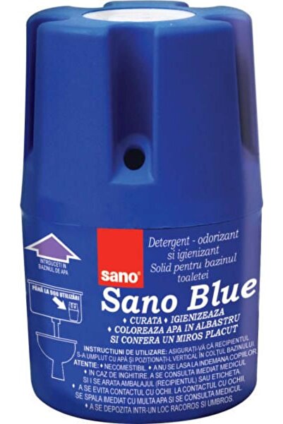 Sano WC Freshener Blue, 150 g - for toilet bowl cleaning