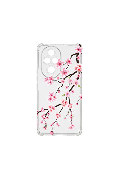bestcase Carcasă spate antișoc pentru Honor 200 Pro, lemn de cireș japonez, A...