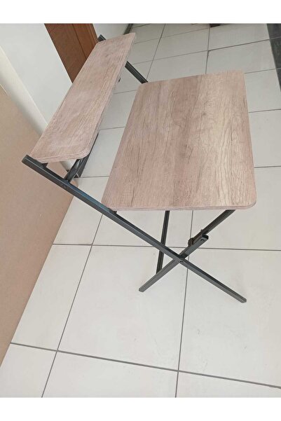Sar Pakete 49x83 cm Çalışma Masası Metal Ayaklı Ders Çalışma Masası