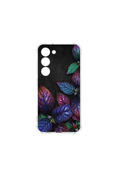 bestcase Carcasă spate antișoc pentru Samsung Galaxy S23 Plus, model pene, AS...