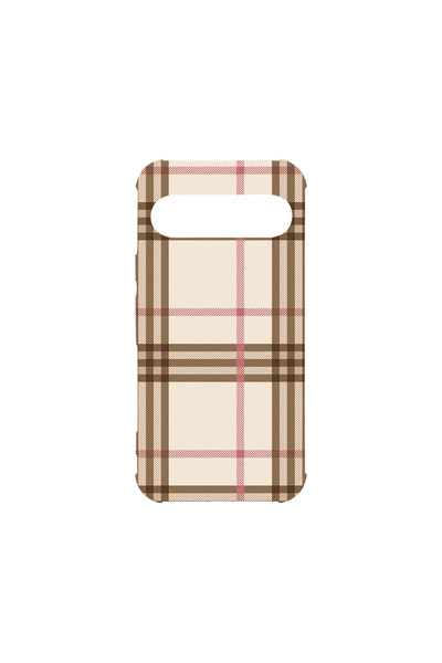 bestcase Αντικραδασμική θήκη πλάτης για Google Pixel 9 Pro, καρό, AS 903