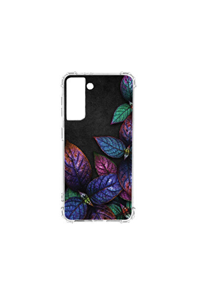 bestcase Carcasă spate antișoc pentru Samsung Galaxy S22 Plus, model pene, AS...