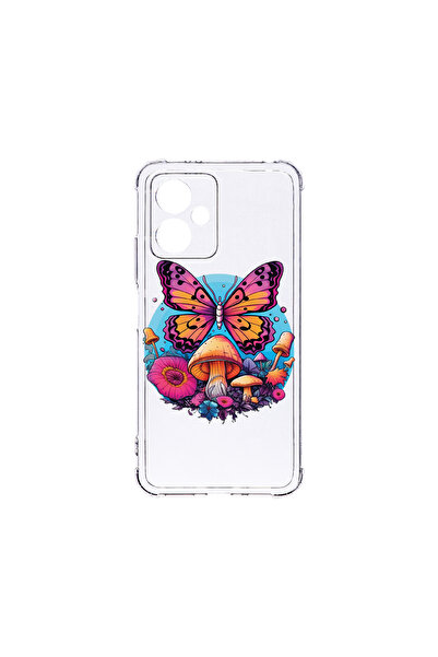 bestcase Удароустойчив гръб за Motorola Moto G14, цветове мечта - Butterfly, ...