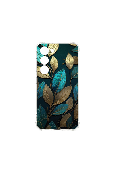 bestcase Carcasă spate antișoc pentru Samsung Galaxy S23 Plus, Golden Feather...