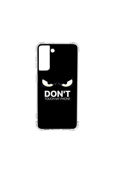 bestcase Carcasă spate antișoc pentru Samsung Galaxy S22 Plus, Nu atinge tele...