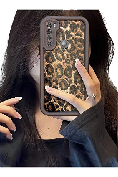 KVK PRİVACY Xiaomi Note 8 Uyumlu – Leopar Desenli, Yumuşak Silikon Kılıf, Darbeye Karşı Dayanıklı Kapak
