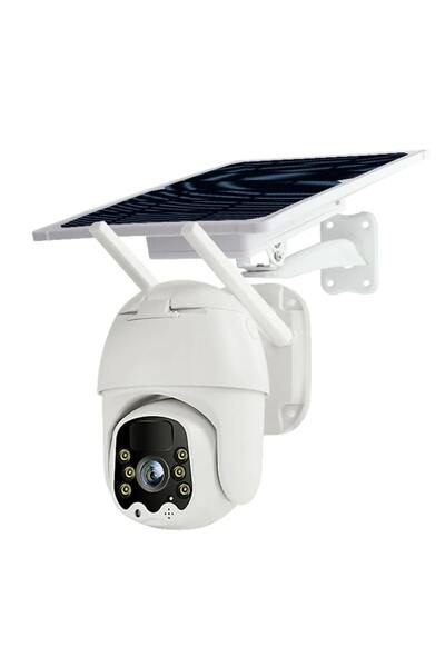 OEM 4G Surveillance Camera with Solar Panel, S03N, 4MP, FullHD, Night Vision Ir 25m, SD Card Slot