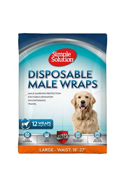 OEM Πάνες Simple Solution για αρσενικά σκυλιά - μεγάλο μέγεθος (L) 12 τεμάχια