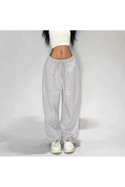 Le Vion Kadın Baggy Bol Kesim Esnek Rahat Kumaş Eşofman Altı