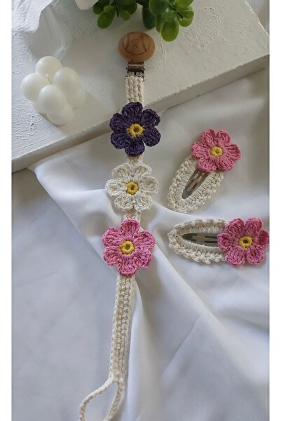 efecco مجموعة سلسلة وحزام ومشبك لهاية باباتيا من مجموعة جديدة من الخيوط الطبيعية