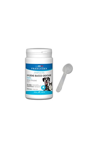 Francodex pastă de dinți pudră, pentru câini și pisici, 150 g
