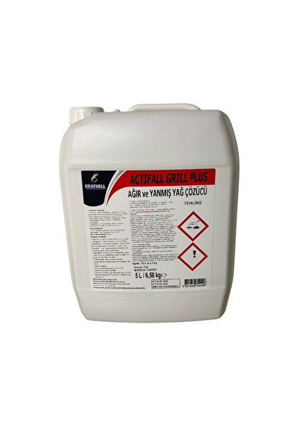 KRAFHELL ACTIFALL GRILL PLUS Ağır ve Yanmış Yağ Çözücü 5 L