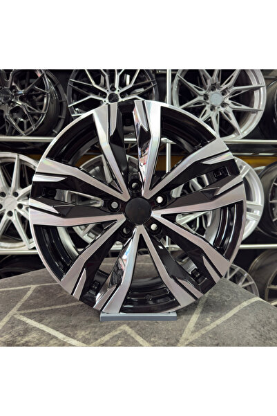 carre 17" (inç) 5x114.3 RENAULT MEGANE İCON BLACK DIAMOND ELMAS KESİM JANT MODELİ (4 ADET )
