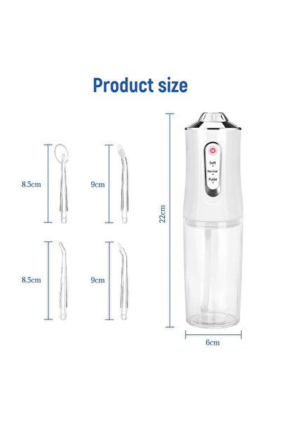 GEMSPIRE Upgraded Cordless Water Flosser – Professional Oral Care, Anytime, Anywhere