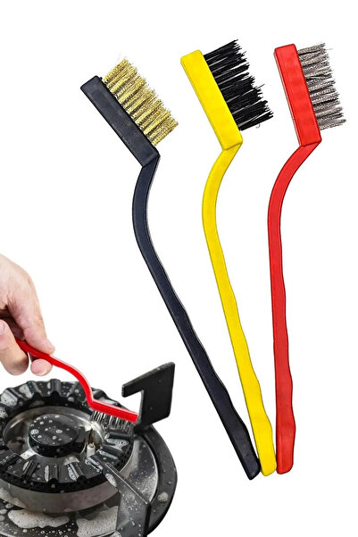 sonx 3 فرش تنظيف مفصلة من النحاس والحديد والبلاستيك الصلب
