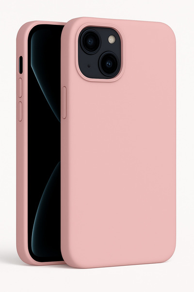 Nexa Store iPhone 13 & 14 Uyumlu Kadife Kaplı Lansman Silikon Kılıf