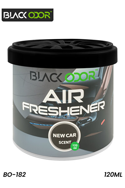 Black Odor BO-182 New Car Scent Liquid Air Freshener 120ml for Car, Home, Off...