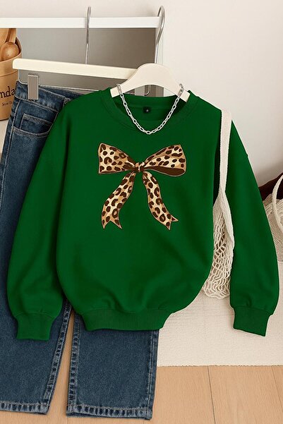 DM DOLCE MORE 3-нишко пени с печат, унисекс суитшърт