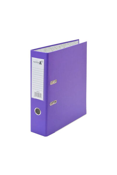 XPRİME Biblioraft PP A4 7.5 cm purple