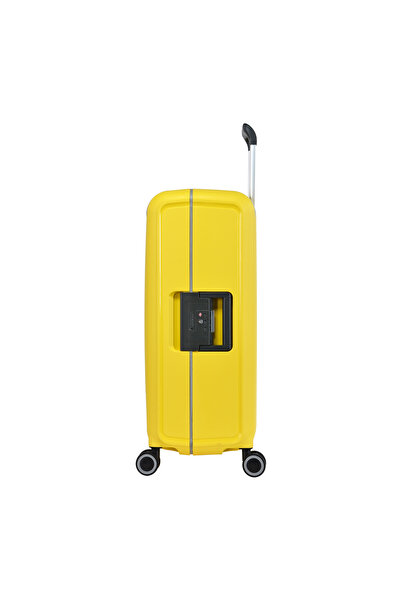 eminent Vertica Hard Case Travel Bag Luggage Trolley Lightweight Suitcase With Tsa Lock B0006 Yellow