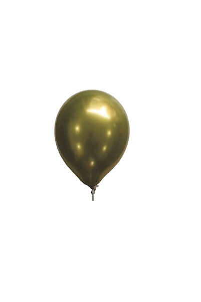 SDX Market Set de 20 de baloane din latex, verde metalizat, 30 cm