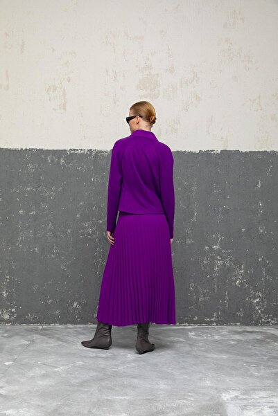 KAMEYA PİLELİ UZUN ETEK 26W30807