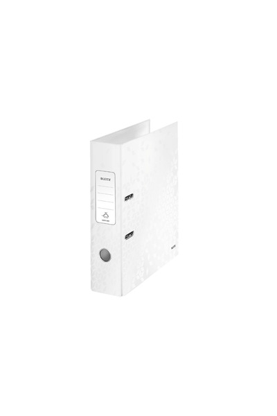 Leitz Biblioraft 180° WOW laminated cardboard A4 80 mm white