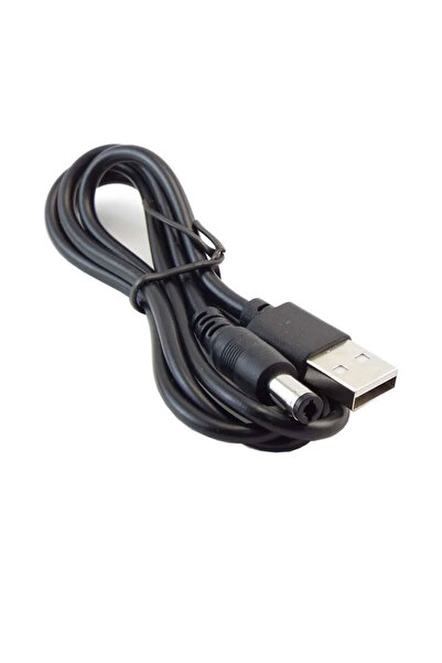Leonpro Usb 2.0 DC 5.5mm x 2.5mm güç kablosu 5v2A USB power güç kablosu