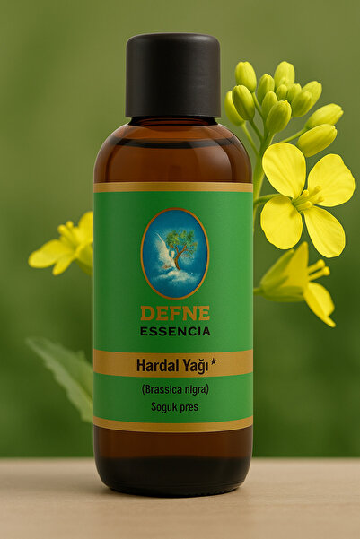 NU-KA DEFNE ESSENCIA زيت الخردل الأبيض - زيت ثابت نقي 100% تقليدي 100 مل