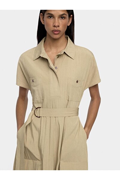 PARFOIS Midi Gömlek Elbise