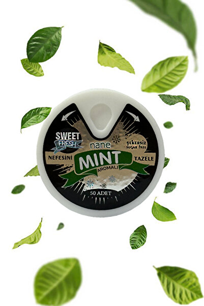 Sweet Fresh حلوى بنكهة النعناع بدون سكر 10 جرام - عبوة مزدوجة