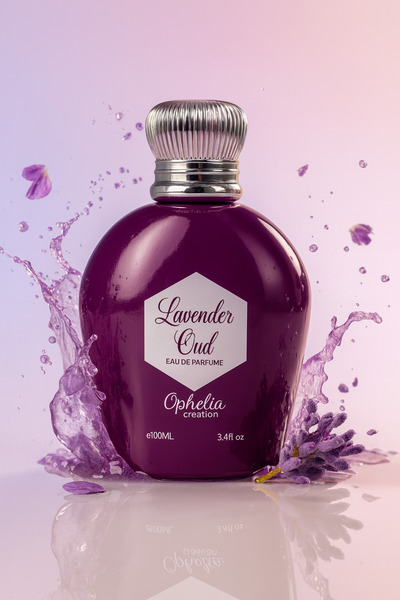 Grace Perfumes عطور لافندر عود للرجال والنساء (100 مل) | عطر يدوم طويلاً