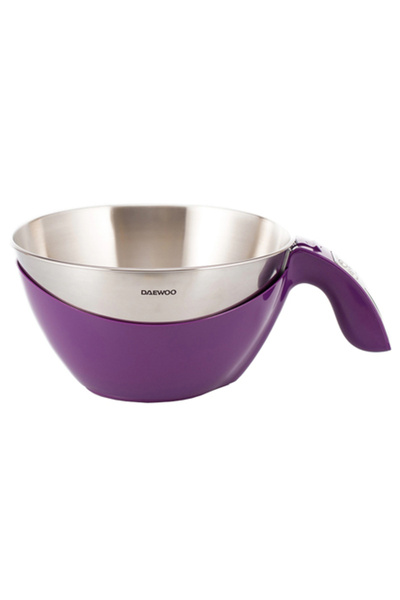 Daewoo Cântar de bucătărie din oțel inoxidabil (violet)