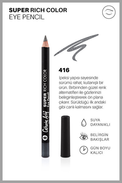 Catherine Arley CA SUPER RICH COLOR EYE PENCIL – GÖZ KALEMİ – 416 - GRASS