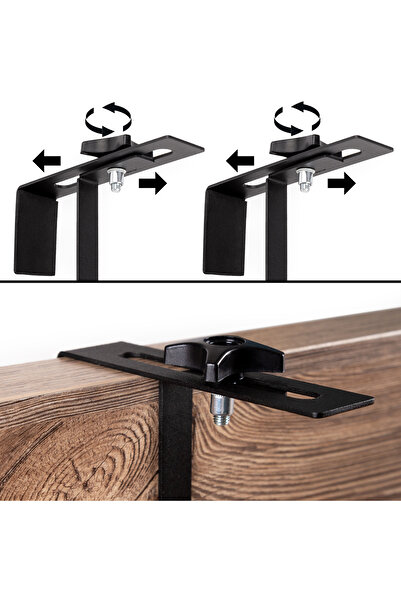 MİLANO HOME Metal Kapı Arkası Askılık 1 ADET Kapı Genişliğine göre ayarlanabilir özel tasarım (1-5 cm).Montajsız