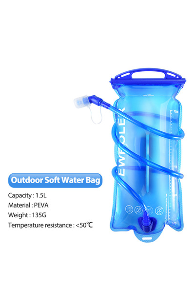 Choice6 BOT033-Blue-1.5L NEWBOLER 2L Water Bladder Hydration Pack Reservoir B...