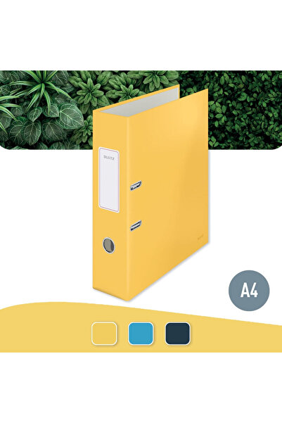 Leitz 180° Cosy laminated cardboard A4 80 mm amber yellow