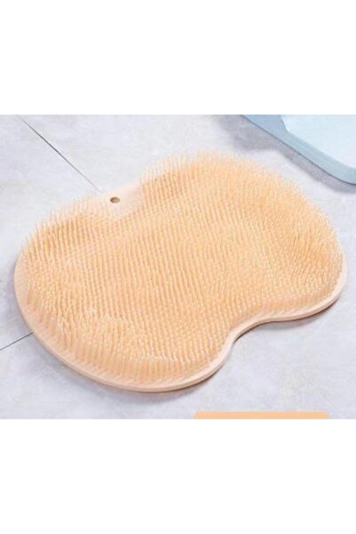 Choice4 سجادة حمام صفراء مضادة للانزلاق، سجادة تدليك دائرية للقدم، كوب شفط لل...