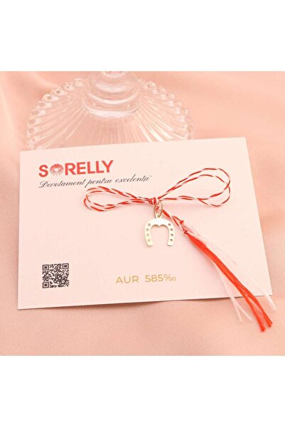 Bijuteria SORELLY 14k Gold Horseshoe Pendant