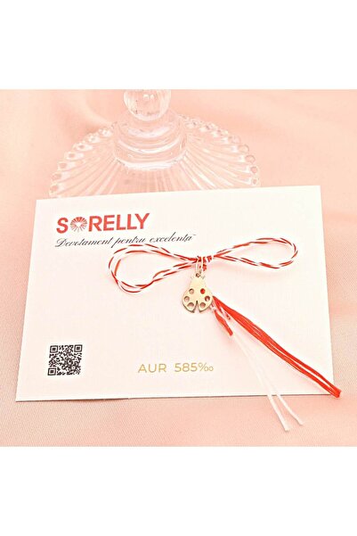 Bijuteria SORELLY Pandantiv Aur 14k Buburuza