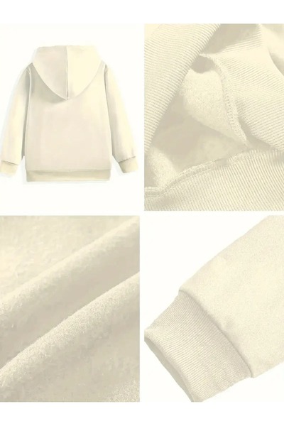 oneagılyazı Φούτερ χειμώνα με κουκούλα , Child Bear Suprise με τύπωμα