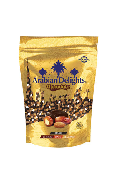 Arabian ديلايتس، وجبات خفيفة وحلوى الشوكولاتة الداكنة، 230 غرام، كيس × 4